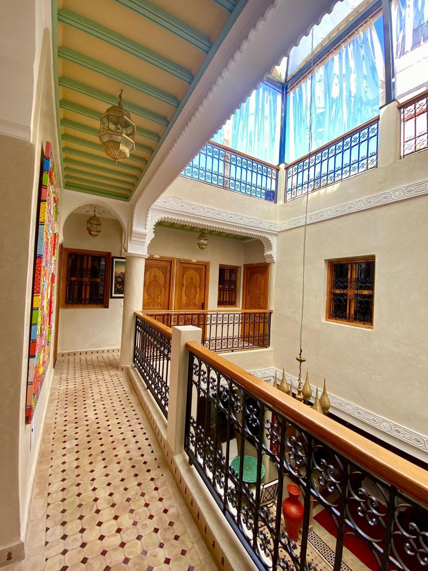 Riad Rose Mati Marrakesh Bagian luar foto