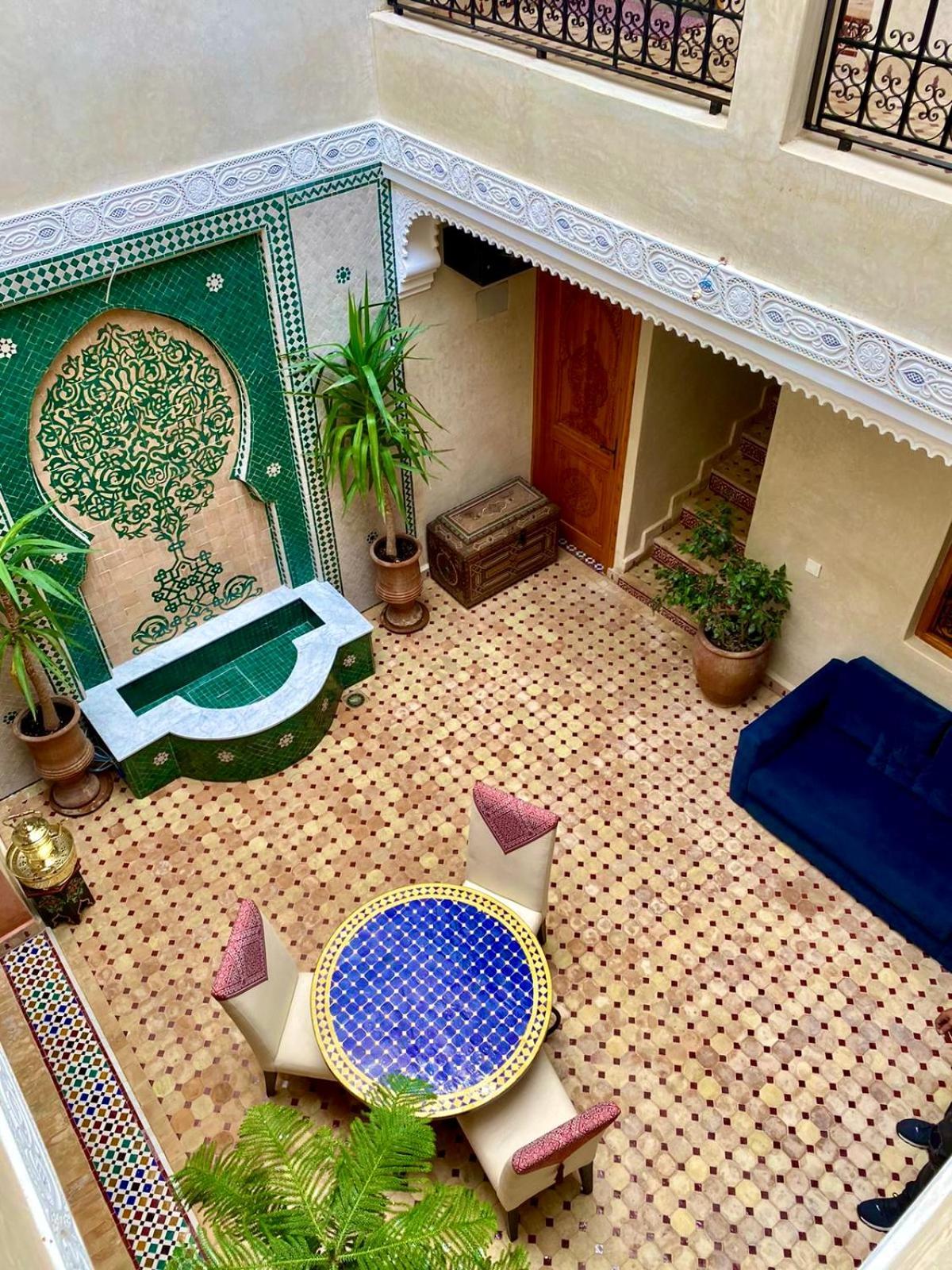 Riad Rose Mati Marrakesh Bagian luar foto