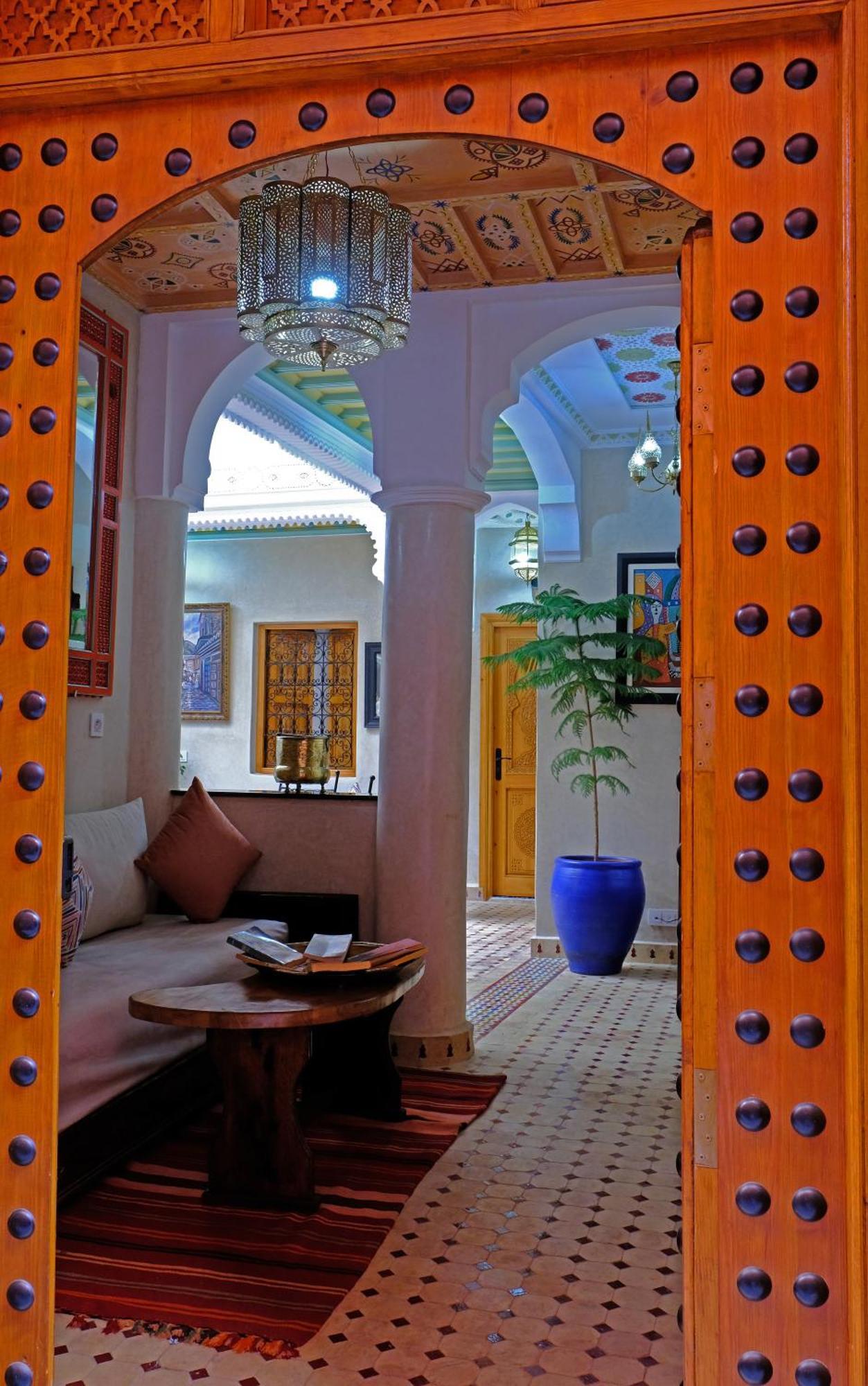 Riad Rose Mati Marrakesh Bagian luar foto