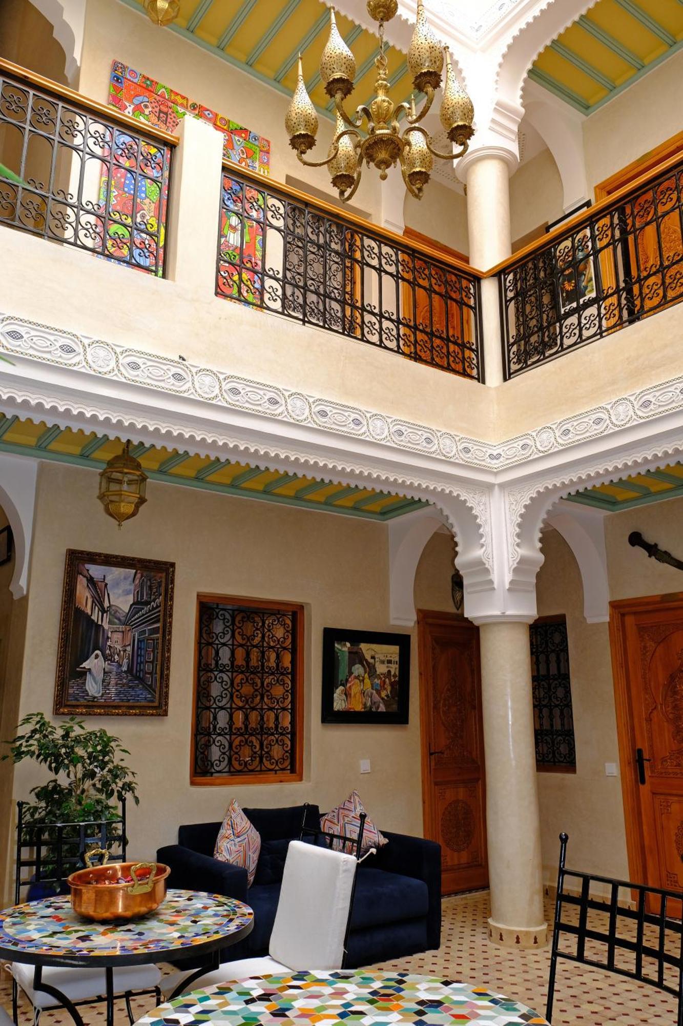 Riad Rose Mati Marrakesh Bagian luar foto